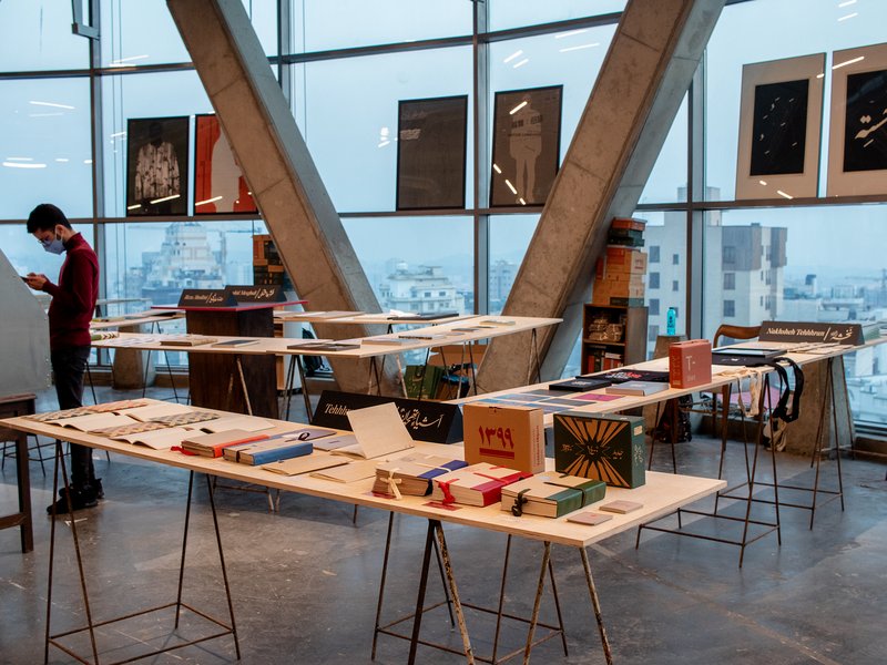 Installation view.
