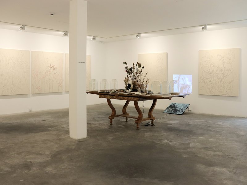 Crossing the Shadows, installation view