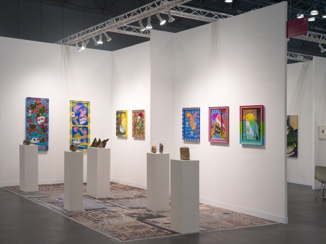 Installation view.