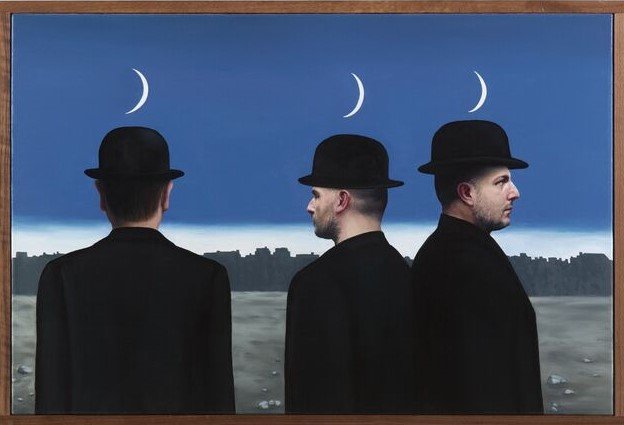 Hadi Falapishi, Professional Painter and a Mysterious Horizon, 2024