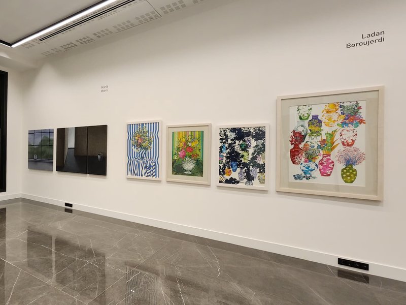 Selected Artworks Exhibition of the Second Issue of "Who's in" Paper Art Gallery, installation view