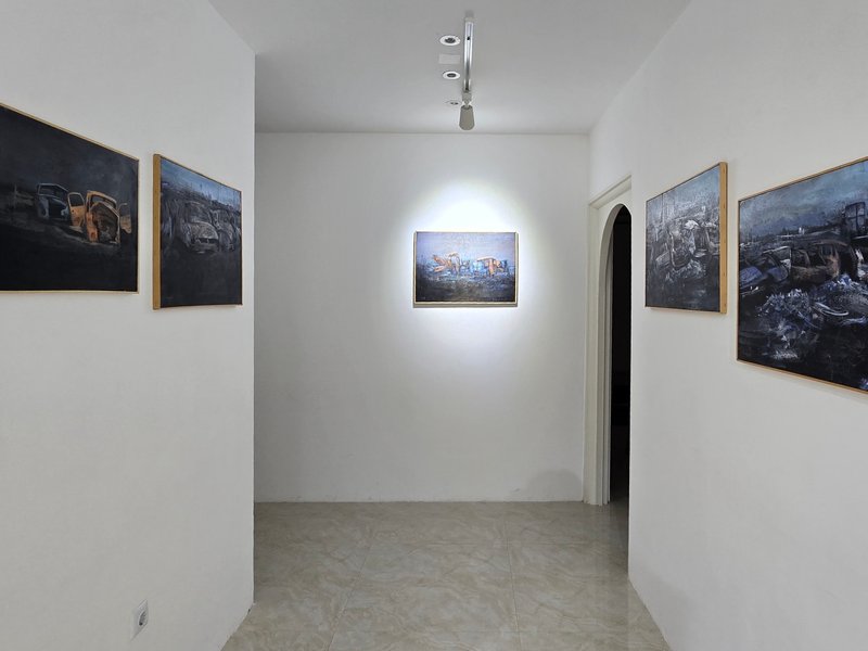 انسان یک ماشین است، نمای چیدمان
