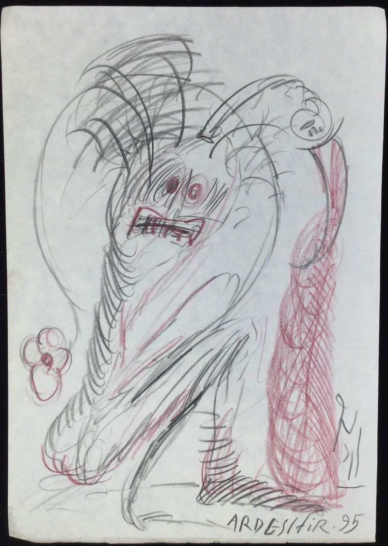 Ardeshir Mohassess, Untitled, 1995