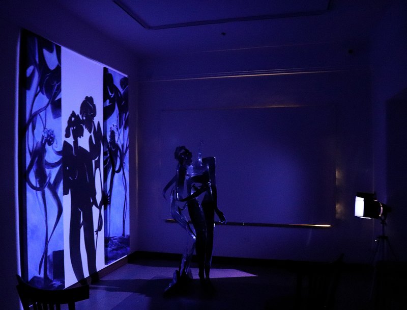 Constant Presence Reflecting on the Shadows, installation view