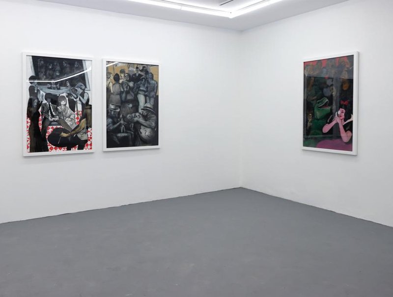 Comics, the Last Tragedy, installation view