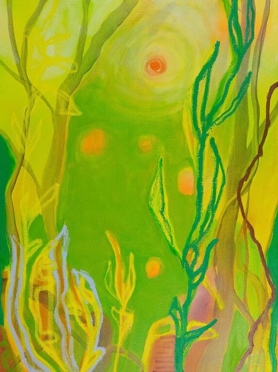 Rachelle Krieger, Toxic Swamp and Wildflowers, 2022
