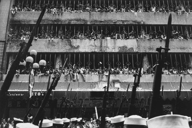 Abbas Attar, Military Parade for Independence Day, Mexico , 1983