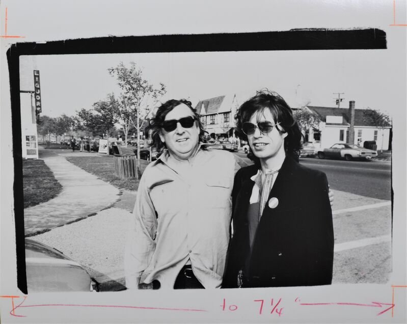 Andy Warhol, Mick Jagger and Terry Southern, 1983