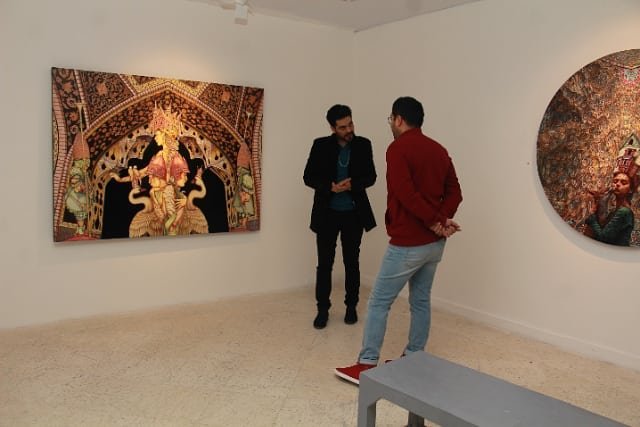 Away in the Distance, installation view