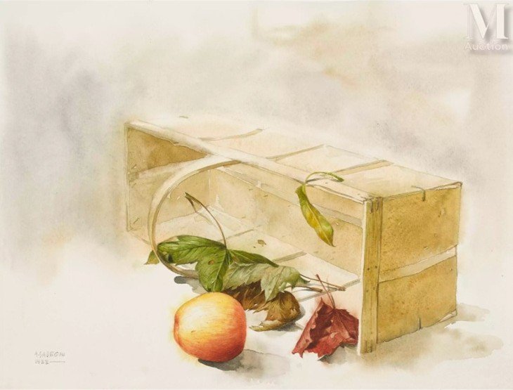 Ali Akbar Sadeghi, Still life, 1988