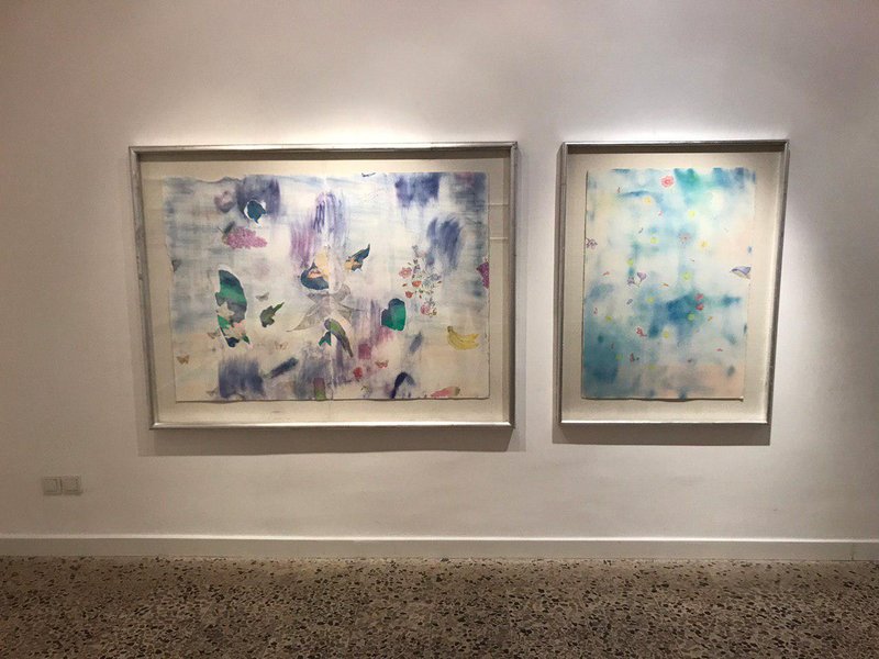 Lie, Lay, Lure, installation view