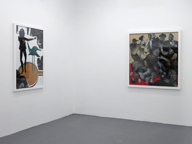 Comics, the Last Tragedy, installation view