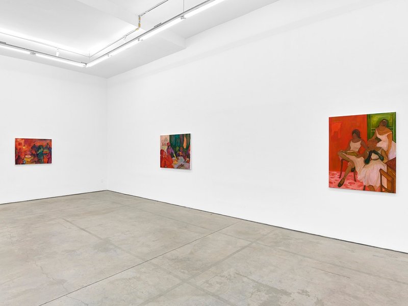 Wild Roses, installation view