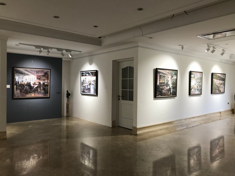 Contemporary Tranquility, installation view