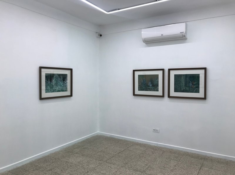 The Beginning of Landscape, installation view