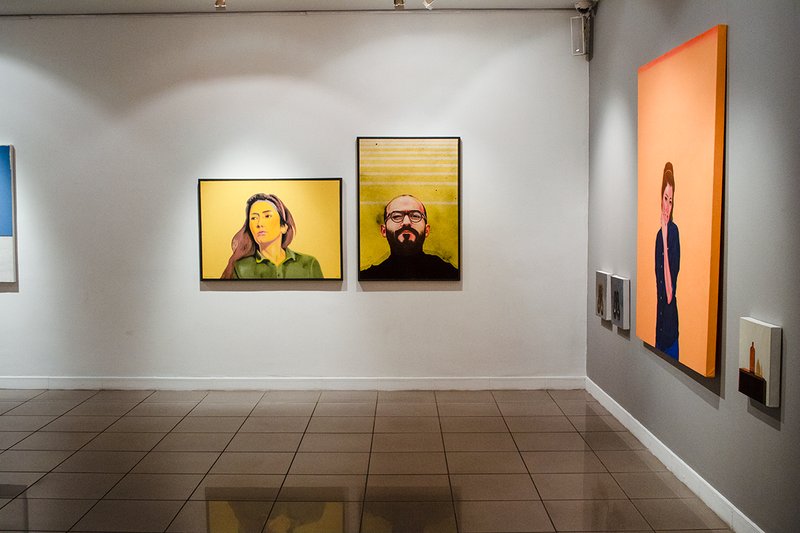 Cordon off (a place to be crowded out), installation view