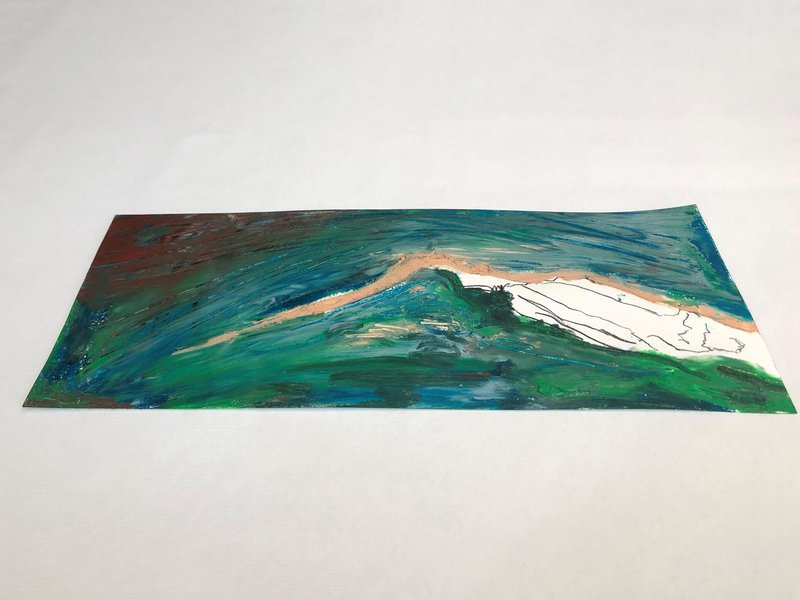 Falaises océaniques, installation view