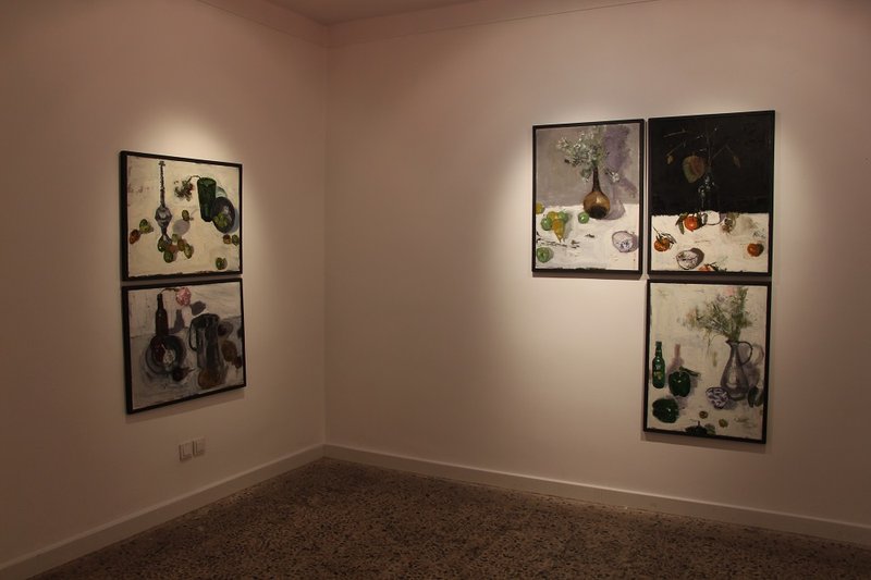 در امتداد شاعران، نمای چیدمان