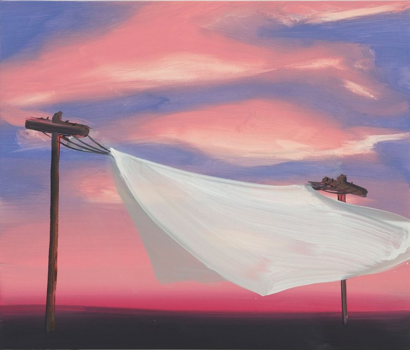 Tala Madani, Sheet, 2019