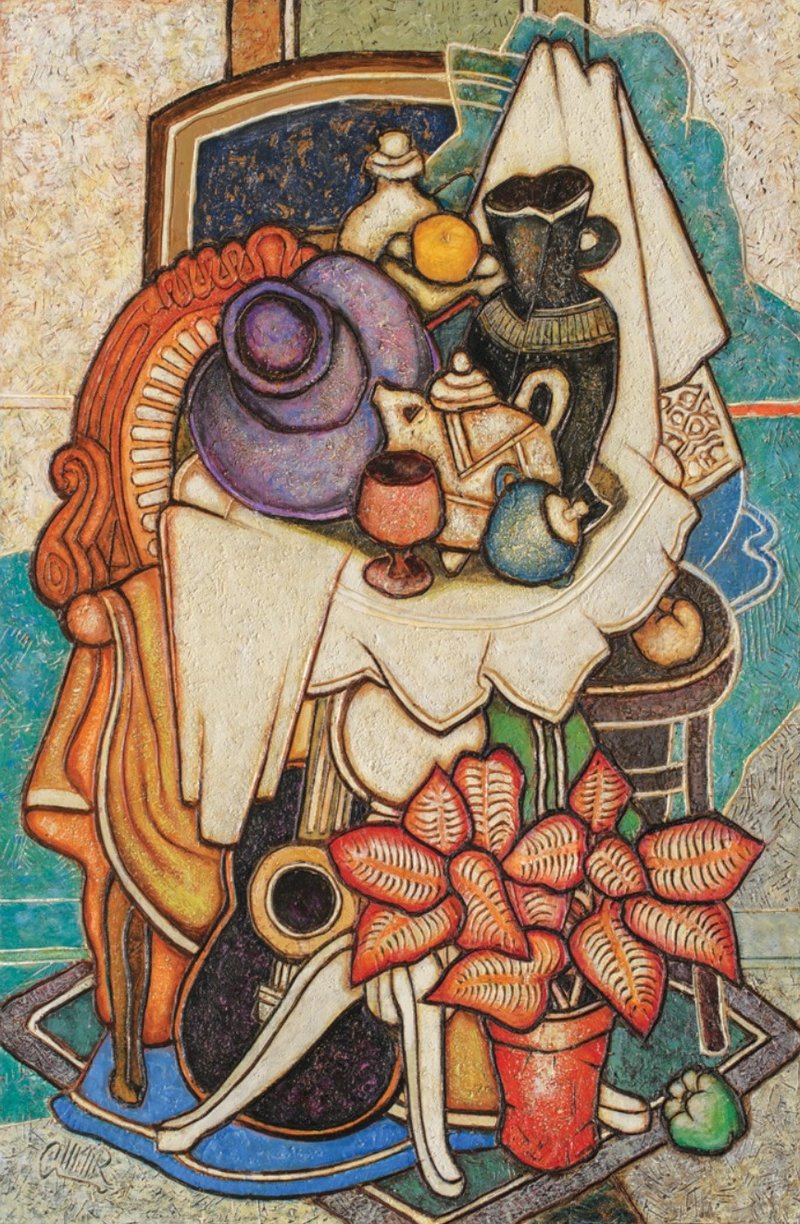 Garnik DerHacopian, Still Life, 1987