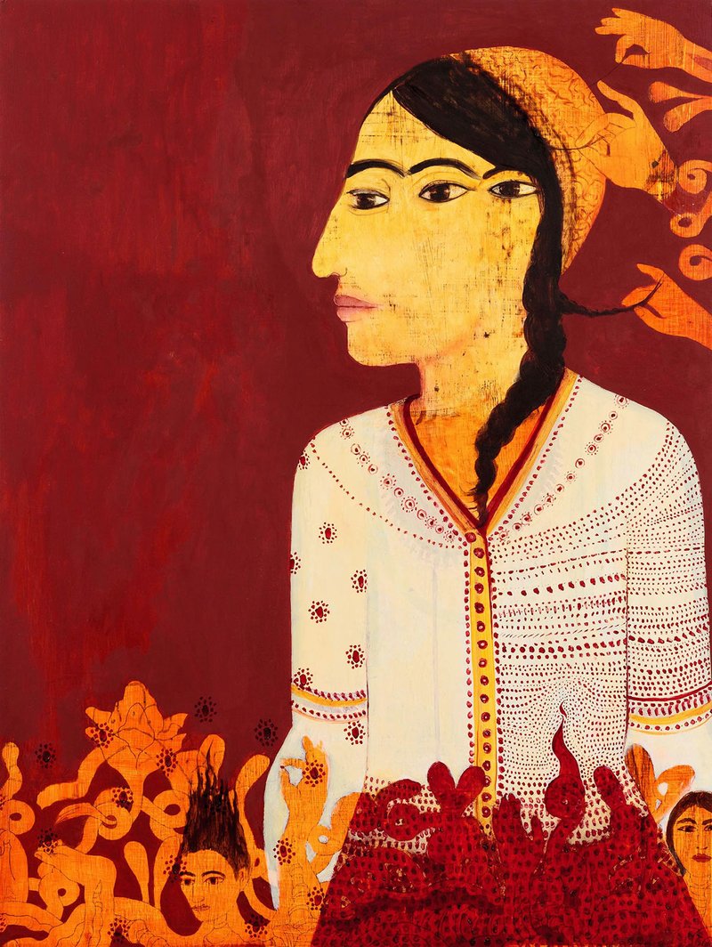 Samira Abbassy, Ghosts of her Migration, 2017