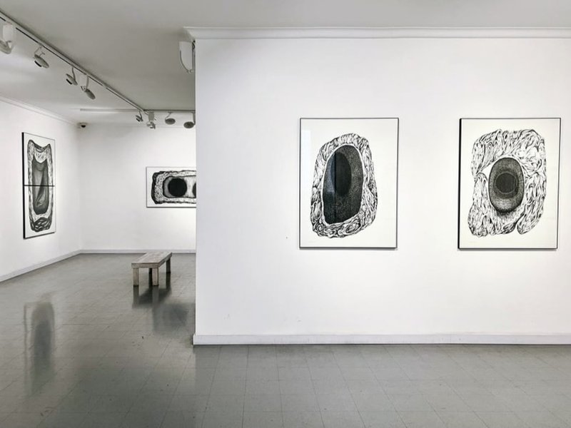 Atom, installation view