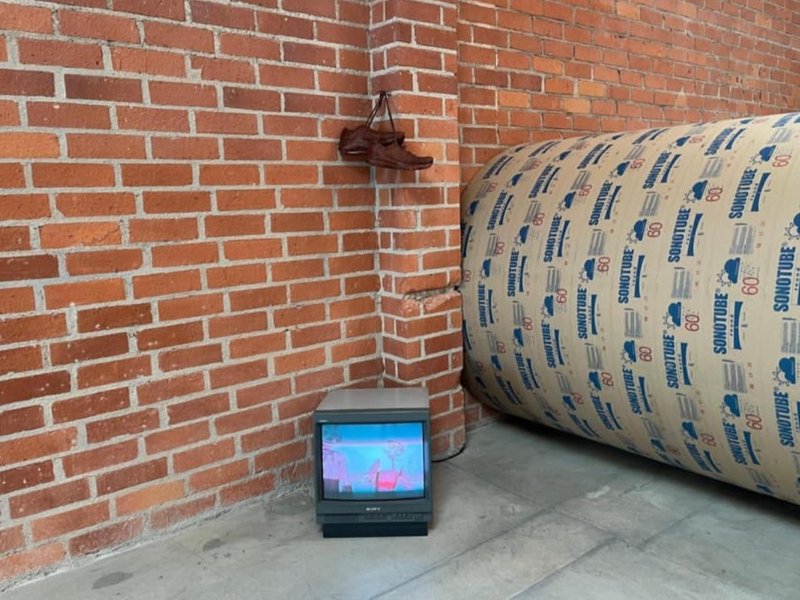 To Share a Stomach, installation view