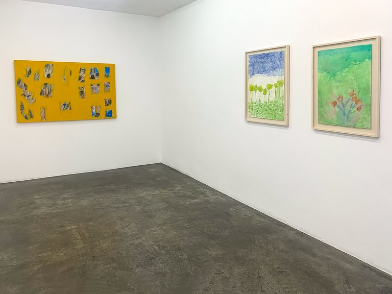 There Was a Stain of Life on the Wall, installation view
