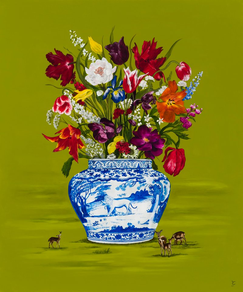Mahsa Tehrani, Vase No.7, 2022