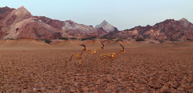 Alireza Memariani, Landscape Without Deers Number Three, 2017