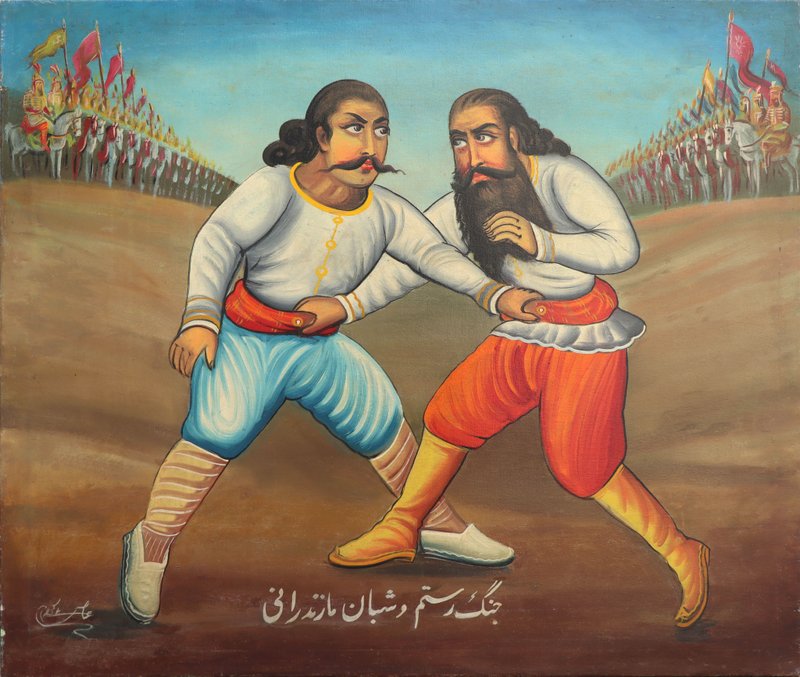 عباس بولکی‌فر، جنگ رستم و شبان مازندرانی، 1339