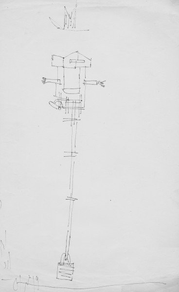 Ardeshir Mohassess, Parviz Tanavoli's Ceramics in Goethe Institute, 1972