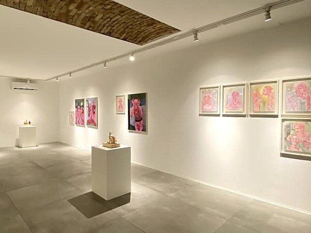 Pink Better than Red, installation view