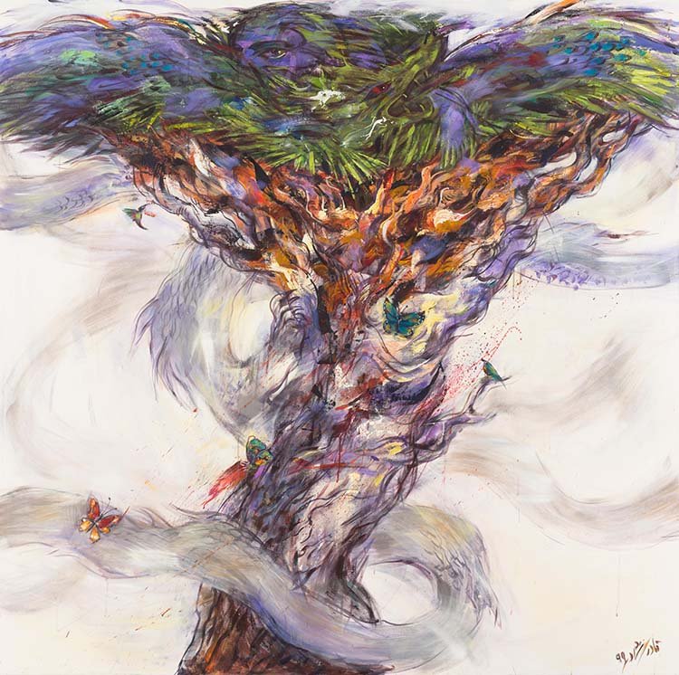 Niloufar Ghaderinejad, Siavoshan Blood Tree, 2020