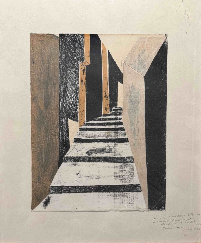 Parvine Curie, Staircase, 1993