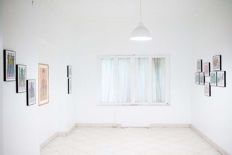 Kazem Ezi's Artworks, installation view