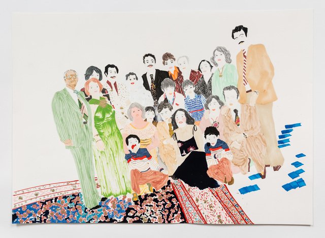 Elham Rokni, The Wedding Guests, 2015