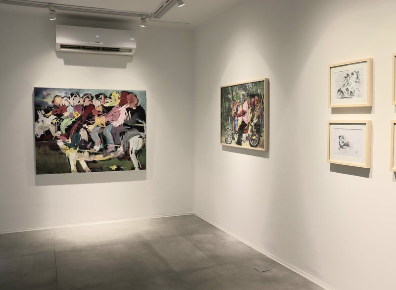 Maniac, installation view