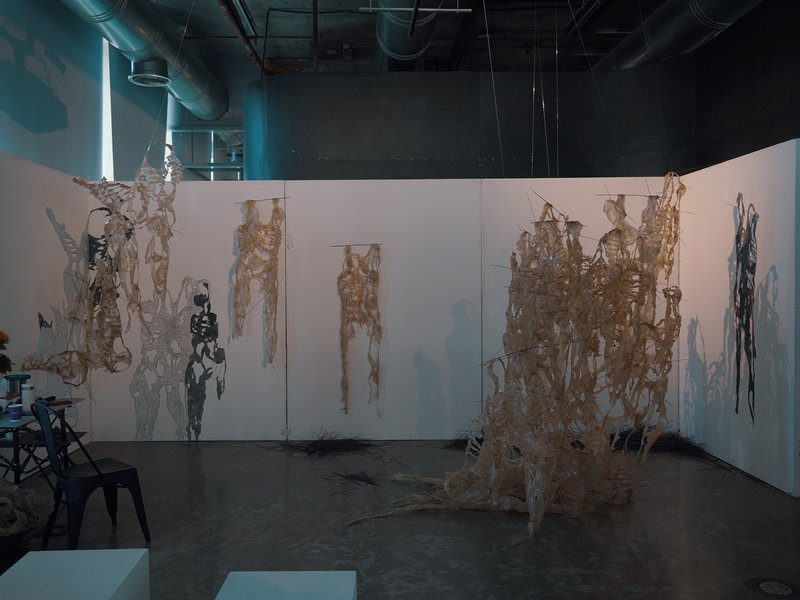 TouchPoint No.00 Self portrait A Living Platform for Art and Collective Imagination, installation view