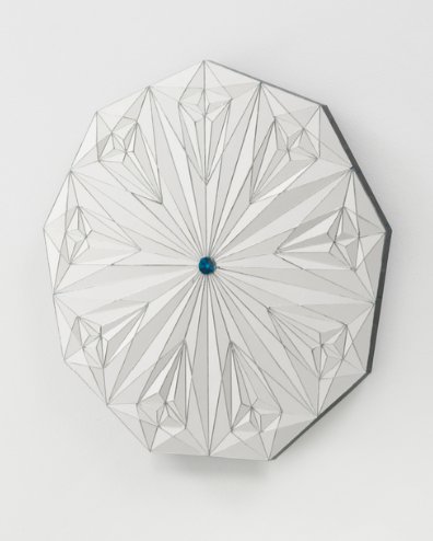 Monir Shahroudy Farmanfarmaian, Untitled Nonagon 1, 2016