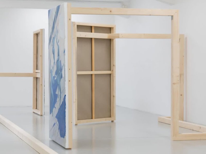 Buoyant Dribble, installation view