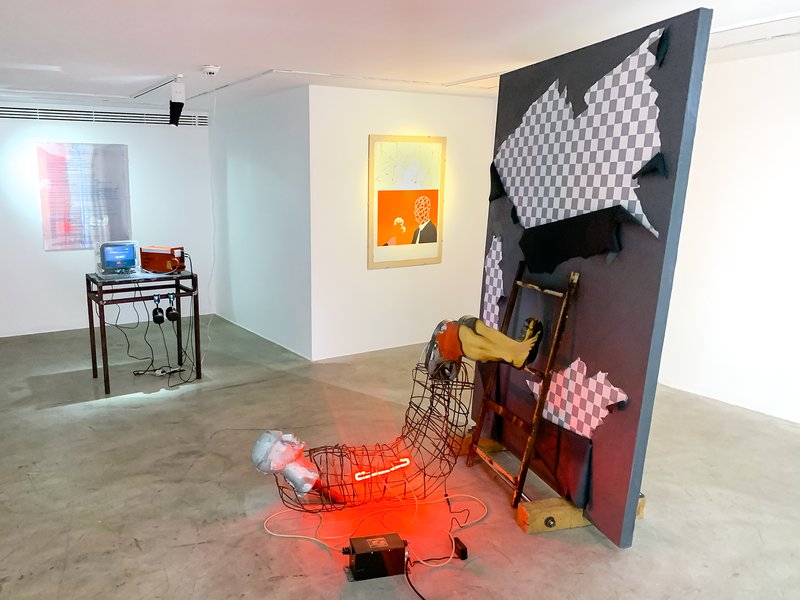 R.E.M, installation view
