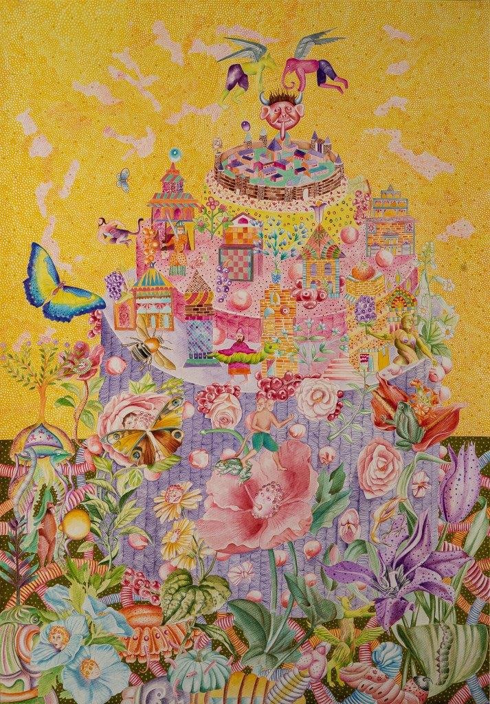 Parisa Hejazi, On the Gates of City, 2020