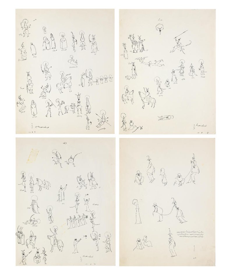 Ardeshir Mohassess, Untitled, 1987