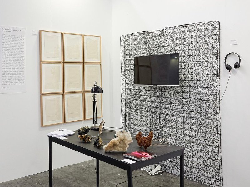 Installation view.