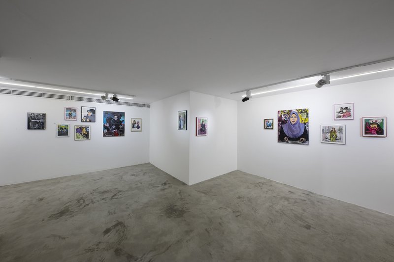 Sisters, installation view