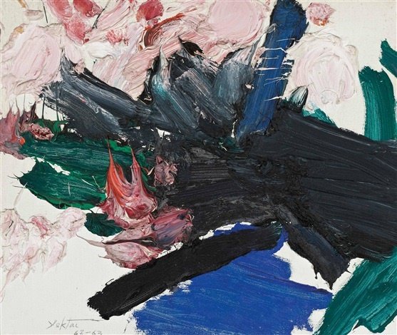 Manoucher Yektai, Blumen, 1963