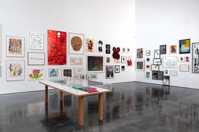 Drawing 2020, installation view