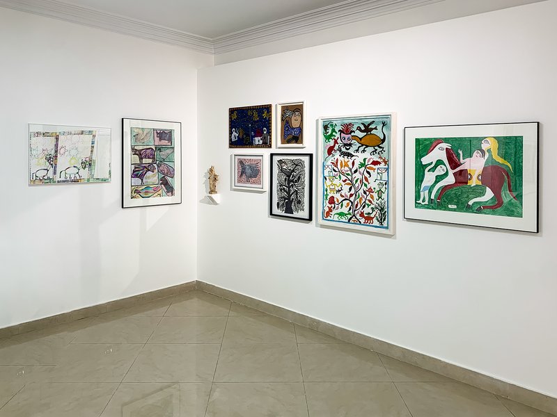 Parandeha, Charandeha, Khazandeha, installation view