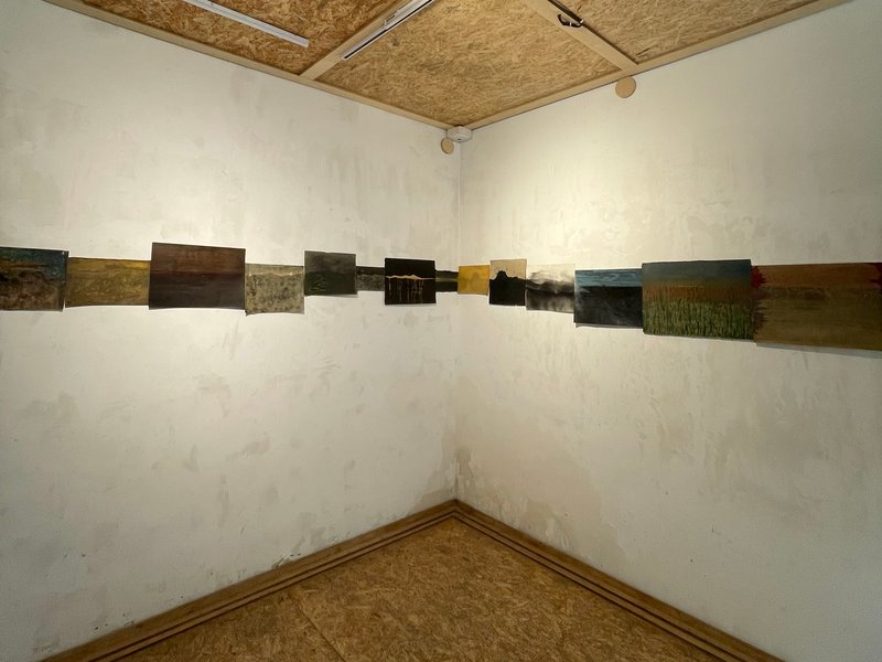 Manzareh, installation view
